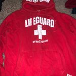 Lifeguard Red  Sweatshirt Photo 0