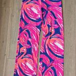 Lilly Pulitzer Georgia May Palazzo Pants Bomber Blue Plume Bloom Photo 2