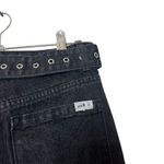 Urban Outfitters NWT Milk It Flare Jeans Women’s Size 24 Black High Rise Belted Photo 13