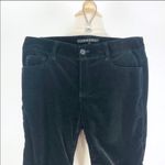 Theory 𝅺nwot  ruched black velvet pants sz 4 /small Photo 1
