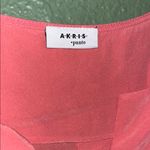 Akris Punto  Coral V Neck Blouse Photo 3