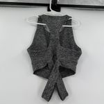Beyond Yoga  heather gray crossover crop top medium Photo 1