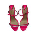 Anthropologie Schutz x  𖦹 Fabienne Crystal Stiletto Heel Sandal 𖦹 Acid Pink 𖦹 Photo 10