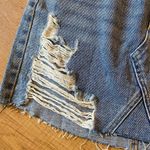 PacSun NWT  size 24 or 0 denim distressed mini skirt blue country concert western Photo 2