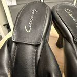 Circus NY by Sam Edelman Chic Black Square Toe Chunky Heeled Slade Sandals Size 7.5 Photo 8