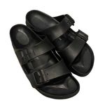 Birkenstock black plastic foam classic 2 strap slide sandals ☕️ Photo 0