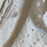 Poupette St. Barth  Della Embroidered White Ruffle‎ Eyelet Lace Mini Dress Photo 4