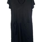 Anthropologie Dolan Loren Left Coast Collection Black Shift Dress Size Small Photo 0