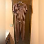 Vuori  All Day Jumpsuit in Terracotta Heather Photo 3