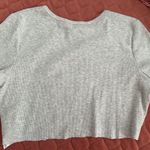 Western Crop Top Gray Size XL Photo 1