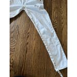 Paige  Skyline Ankle Peg Jeans Womens Size 26 US Size 2 Optic White Stretch‎ EUC Photo 7