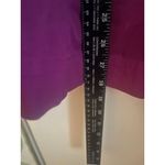 Lane Bryant Women's Purple Ruffle Shirt Jacket Belted Plus Size 28 NWT Photo 6