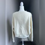 Adika Soft Fuzzy White Cropped "Limited Edition" Sweater Size XS/S Photo 1