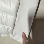 Gap Women’s Primaloft Puffer Quilted Vest Jacket Full Zip in Ivory Frost XL Photo 12