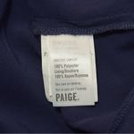 Paige  Women’s Size L Purple Blue Floral Babydoll Cottage Mini Tiered Mini Dress Photo 6