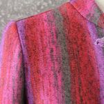 Hand Crafted marled striped blazer size small Photo 1