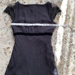 Beautiful silk midi dress 🌹🌹🌹 Black Size 2 Photo 9
