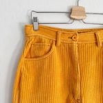 Urban Outfitters UO Lena Chenille Wide Leg Pants Pumpkin Orange Women’s Size 8 Photo 5