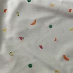 Lady Hagen  Sleeveless Golf Polo shirt White Fruit print Size M NWT Tennis Active Photo 5