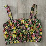 AQUA  Floral Fruit Top Photo 0