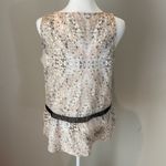 BCBGeneration 𝅺BGBGENERATION Sheer Top with Lace Details, Size Small, NWT Photo 4