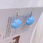 🆕Blue Cloud Charm Dangle Earrings Photo 4