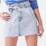PacSun Light Wash Denim Skirt New Photo 0