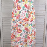 Old Navy Halter Tie Maxi Sundress Empire Waist Multi/Floral-Small Photo 0