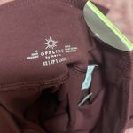 Aerie  burgundy leggings Photo 3