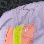 Fabletics  Motion 365 Trinity biking shorts large reflective pre owned Photo 10