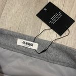 4th + reckless NWT envelope wrap skirt medium Gray Photo 3