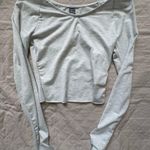 SheIn grey off the shoulder long sleeve Photo 1