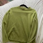 Kirious NWOT Melon Green Mock Neck Sweater Photo 1
