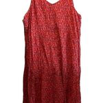 Joie  Maxi Dress Pink Red size XLarge Sundress Bohemian NWT festival Bondi Tiered Photo 8