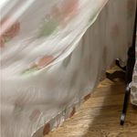 Ash & Eden Anthropologie  floral wrap maxi skirt. Size Large Photo 9