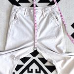 MOTHER Denim Mother The Major Zip Ankle Pant in Chalk It Up Oat Oatmeal Size 28 Photo 7