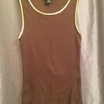 Eyeshadow Brown Sequence Tank Top Size M Photo 1