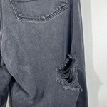 American Eagle Distressed High Rise Booty Rip Mom Jeans Relaxed Fit 14 Reg Photo 4