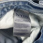 NYDJ  Light Blue Teresa cropped Wide Leg Jeans with raw hem
Size: 12 Photo 4