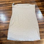 BP  Strapless Mini Dress Casual Everyday‎ Sundress Heather Gray XL Photo 3