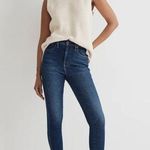 Madewell  denim 10in high rise skinny dark rinse $130 jeans casual contemporary Photo 0