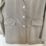 ZARR Collection Jacket Blazer Size 14 Women's Beige Work Wear Office Career Multiple Photo 5
