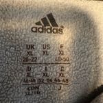 Adidas Running Women’s Gray Pullover Hoodie with Pink Accent Stripes XL Photo 9