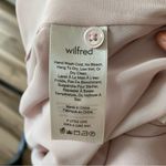 Wilfred  Aritzia Ninette Ruffle Wrap Dress in Powder Pink size S Photo 7