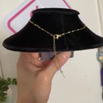 NEW Gold Pink Cherry Rhinestone Pendant Necklace Photo 4