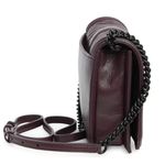 Rebecca Minkoff Small Love Leather Quilted Crossbody Bag, Burgundy, NWT Photo 13