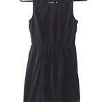 American Eagle  Black Lace Back Fit & Flare Sleeveless Mini Dress Photo 0