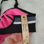 Victoria's Secret  VSX Sport Neon Pink Black Sportsbra Size 36B Cross Back Gym Photo 8