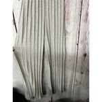 Caution to the Wind  Anthropologie Tie White Grey ShortSleeve Jumpsuit Size Small Photo 3