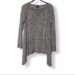 Mossimo Supply Co. Women’s Size S Heather Gray Oversized Pullover Long Sleeve To Photo 1